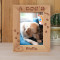 A Dog's Life Personalized Wooden Frame 5" x 7" Brown (Vertical)