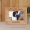 Who's A Good Boy? Personalized Wooden Frame-6" x 4" Brown Horizontal
