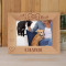Who's A Good Boy? Personalized Wooden Frame-7" x 5" Brown Horizontal