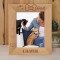 Who's A Good Boy? Personalized Wooden Frame 8" x 10" Brown (Vertical)