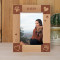 Pet Personalized Wooden Frame 5" x 7" Brown (Vertical)