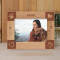 Pet Personalized Wooden Frame-7" x 5" Brown Horizontal