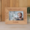 My Love Cat Personalized Wooden Frame-6" x 4" Brown Horizontal