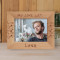 My Love Cat Personalized Wooden Frame-7" x 5" Brown Horizontal