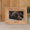 Paw-Fect Love Personalized Wooden Frame-6" x 4" Brown Horizontal