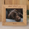 Paw-Fect Love Personalized Wooden Frame-10" x 8" Brown Horizontal