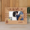 Love Personalized Wooden Frame-6" x 4" Brown Horizontal