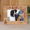 Love Personalized Wooden Frame-7" x 5" Brown Horizontal