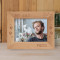 My Cat Personalized Wooden Frame-7" x 5" Brown Horizontal