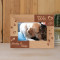 We Personalized Wooden Frame-6" x 4" Brown Horizontal