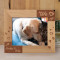 We Personalized Wooden Frame-10" x 8" Brown Horizontal