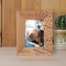 My Dog Personalized Wooden Frame 3" x 5" Brown (Vertical)