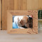 My Dog Personalized Wooden Frame-6" x 4" Brown Horizontal