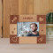 With Name Personalized Wooden Frame-5" x 3 1/2" Brown Horizontal