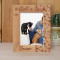 A Cat's Life Personalized Wooden Frame 5" x 7" Brown (Vertical)
