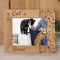 A Cat's Life Personalized Wooden Frame-10" x 8" Brown Horizontal