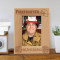 Firefighter Personalized Wooden Picture Frame 4" x 6" Finished (Frames)