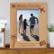 Our Family Vacation Personalized Wooden Picture Frame 5" x 7" Finished (Frames)
