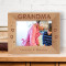 Grandma Personalized Wooden Frame-7" x 5" Brown Horizontal