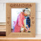 Grandma Personalized Wooden Frame 8" x 10" Brown (Vertical)