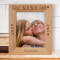 Best Nana Ever Personalized Wooden Frame 8" x 10" Brown (Vertical)