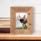 Best Nana Ever Personalized Wooden Frame 3 1/2" x 5" Brown (Vertical)