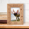Best Nana Ever Personalized Wooden Frame 4" x 6" Brown (Vertical)