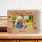 Best Nana In The World Personalized Wooden Frame-6" x 4" Brown Horizontal