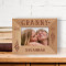 Best Ganny Ever Personalized Wooden Frame-5" x 3 1/2" Brown Horizontal