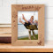 Super Nana Life Personalized Wooden Frame 5" x 7" Brown (Vertical)