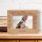 Only The Best Moms Get Promoted To Grandma Personalized Wooden Frame-6" x 4" Brown Horizontal