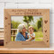 My Favorite People Call Me Grandma Personalized Wooden Frame-10" x 8" Brown Horizontal
