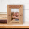 Grandma Personalized Wooden Frame 3 1/2" x 5" Brown (Vertical)
