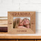 Grandma Personalized Wooden Frame-5" x 3 1/2" Brown Horizontal