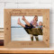 Mommy Knows A Lot But Grandma Knows Everything Personalized Wooden Frame-10" x 8" Brown Horizontal