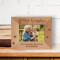 Blessed Grandma Personalized Wooden Frame-5" x 3 1/2" Brown Horizontal