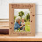 Blessed Grandma Personalized Wooden Frame-5" x 7" Brown (Vertical)
