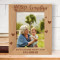 Blessed Grandma Personalized Wooden Frame 8" x 10" Brown (Vertical)