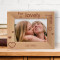For A Lovely Grandma Personalized Wooden Frame-7" x 5" Brown Horizontal
