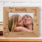 For A Lovely Grandma Personalized Wooden Frame-10" x 8" Brown Horizontal