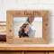 Best Grandma Personalized Wooden Frame-7" x 5" Brown Horizontal