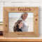 Best Grandma Personalized Wooden Frame-10" x 8" Brown Horizontal