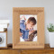 Our Precious Little Angel Personalized Wooden Picture Frame 4" x 6" Finished